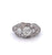 Art Deco GIA 1.12 Carats Old European Cut Diamond Platinum Ring