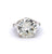 Mid Century GIA 10.27 Carats Round Brilliant Cut Diamond Platinum Ring