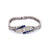 Art Deco Diamond Sapphire Platinum Bracelet
