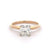 GIA 1.16 Carats Round Brilliant Cut Diamond 14 Karat Yellow Gold Solitaire Ring
