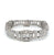 Art Deco French Diamond Platinum 18k White Gold Bracelet