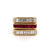 Vintage Ruby Diamond 18k Yellow Gold Ring