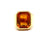 Vintage Austrian Palmeira Citrine 18 Karat Yellow Gold Bezel Set Ring