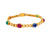 Vintage Diamond Gemstone 18 Karat Yellow Gold Link Bracelet