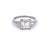 Art Deco GIA 2.05 Carats Carre Cut Diamond Platinum Ring