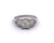 Art Deco GIA 1.04 Carats Cushion Cut Diamond Platinum Ring