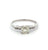 Art Deco GIA 1.01 Carats Asscher Cut Diamond Platinum Ring