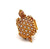 Vintage Diamond Ruby 18k Yellow Gold Convertible Turtle Ring Brooch