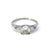Art Deco Old European Cut Diamond Platinum Ring