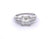 Art Deco GIA 2.12 Asscher Cut Diamond Platinum Ring