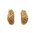 Vintage Angela Cummings Diamond 18k Yellow Gold Sculptural Ear Clip Earrings