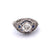Edwardian GIA 1.19 Carats Round Brilliant Cut Diamond Platinum Ring