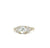 Art Deco Inspired GIA 1.08 Carats Old Euro Cut Diamond 18k White Gold Ring