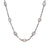Vintage Marquise Cut Platinum Diamond by the Yard Necklace