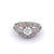 Art Deco Old European Cut Diamond Platinum Ring