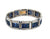 Art Deco French AGL Sapphire Diamond Platinum Bracelet