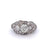Art Deco GIA 1.12 Carats Old European Cut Diamond Platinum Ring