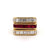 Vintage Ruby Diamond 18k Yellow Gold Ring
