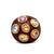 ARA Gemstone 24 Karat Yellow Gold Wooden Cocktail Ring