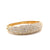 Micropave 11.50 Carat Round Brilliant Cut Diamonds Yellow Gold Bangle