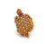 Vintage Diamond Ruby 18k Yellow Gold Convertible Turtle Ring Brooch