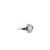 Art Deco Inspired 0.92 Carat Diamond Sapphire Platinum Target Ring
