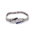 Art Deco Diamond Sapphire Platinum Bracelet