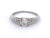 Mid Century GIA 0.66 Carats Old European Cut Diamond Platinum Ring