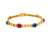 Vintage Diamond Gemstone 18 Karat Yellow Gold Link Bracelet