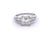 Art Deco GIA 2.12 Asscher Cut Diamond Platinum Ring