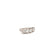 Mid Century 1.70 Carat Diamond Platinum Five Stone Ring