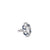 Art Deco Inspired 0.72 Carat Marquise Cut Diamond Sapphire Platinum Ring