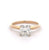 GIA 1.16 Carats Round Brilliant Cut Diamond 14 Karat Yellow Gold Solitaire Ring