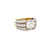 Retro GIA 2.69 Carat Old European Cut Diamond 18 Karat Gold Ring