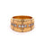 Vintage Cartier Diamond 18k Yellow Gold Maillon Panthere Ring