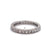 Art Deco Inspired Diamond Platinum Eternity Band