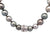 Tahitian Pearl Diamond 14 Karat White Gold Strand Necklace