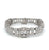 Art Deco French Diamond Platinum 18k White Gold Bracelet
