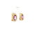 Antique Amethyst Diamond 18 Karat Yellow Gold Clip On Earrings