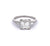 Art Deco GIA 2.05 Carats Carre Cut Diamond Platinum Ring