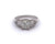 Art Deco GIA 1.04 Carats Cushion Cut Diamond Platinum Ring