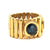 Vintage Sapphire 18 Karat Yellow Gold Two Stone Ring