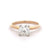GIA 1.16 Carats Round Brilliant Cut Diamond 14 Karat Yellow Gold Solitaire Ring
