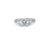 Art Deco Inspired GIA 1.02 Carats Diamond Platinum Engagement Ring