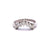 Vintage Marquise Cut Diamond Platinum Chevron Band