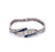 Art Deco Diamond Sapphire Platinum Bracelet