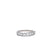 Vintage 0.85 Carat Diamond Platinum Half Eternity Band