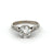 Art Deco GIA 1.55 Carats Old European Cut Diamond Platinum Ring