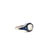 Art Deco Inspired 0.98 Carat Old Mine Cut Diamond Sapphire Platinum Ring