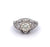 Art Deco Diamond Platinum Filigree Ring